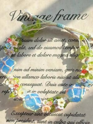 Heart of the Ocean Weaving Bracelet