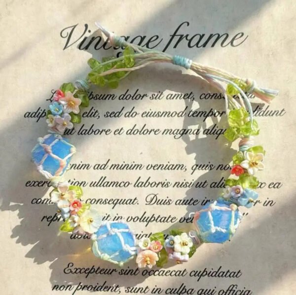 Heart of the Ocean Weaving Bracelet