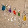 Suncatcher Original Stone Agate Lighting Pendant Crystal Sun Catcher Prism Ball Decoration Manufacturing Rainbow